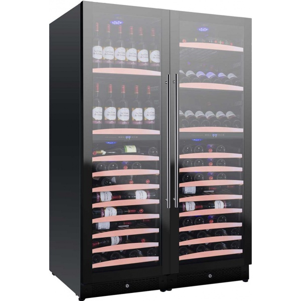 Racitor de vinuri Caso WineMaster Touch A one, 44 sticle, 117 W, negru/otel inoxidabil