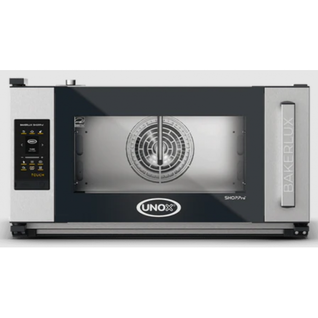 Cuptor electric de patiserie UNOX BAKERLUX SHOP.Pro TOUCH cu capacitate 3 tavi 600x400 si comenzi touch screen cu display 2.4"