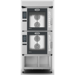 Cuptor electric de patiserie UNOX BAKERTOP RETAIL cu capacitate 12 tavi 600x400 si comenzi touch screen cu display 9.5"