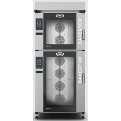 Cuptor electric de patiserie UNOX BAKERTOP RETAIL cu capacitate 12 tavi 600x400 si comenzi touch screen cu display 9.5"