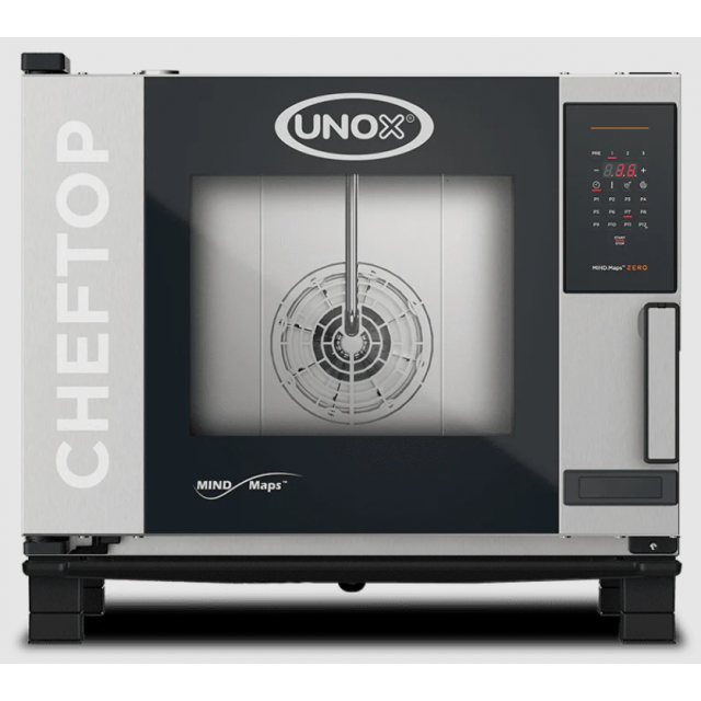 Cuptor electric gastronomic UNOX CHEFTOP MIND.Maps ZERO cu 5 tăvi GN 1/1 si comenzi touch screen cu display 9.5"