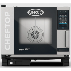 Cuptor gastronomic pe gaz UNOX CHEFTOP MIND.Maps PLUS cu 5 tăvi GN 1/1 si comenzi touch screen cu display 9.5"