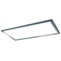 Hota de tavan Baraldi Gea flat free 01GEAFFR090WH13, 90 cm, 1300 m3/h, Alb