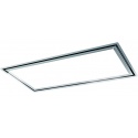 Hota de tavan BARALDI FLEXIA FLAT 01FLEIN090ST80, 90 cm, 800 m3/h, inox / alb