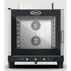 Cuptor gastronomic pe gaz UNOX CHEFLUX cu capacitate 7 tăvi GN 1/1 si comenzi electromecanice