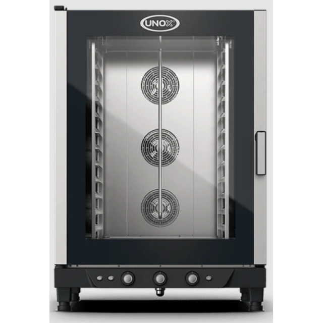 Cuptor gastronomic electric UNOX CHEFLUX cu capacitate 12 tăvi GN 1/1 si comenzi electromecanice