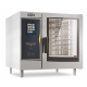 Cuptor gastronomic pe gaz GPL cu boiler ZANUSSI Magistar Combi TS cu capacitate 6 tavi GN 1/1, ecran tactil si ușă cu 3 geamuri Cuptor gastronomic pe gaz GPL cu boiler ZANUSSI Magistar Combi TS cu capacitate 6 tavi GN 1/1, ecran tactil si ușă cu 3 geamuri
