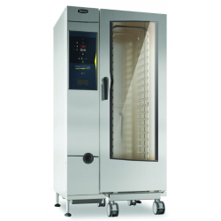 Cuptor gastronomic pe gaz GPL cu boiler ZANUSSI Magistar Combi DS cu 20 tavi GN 1/1, control digital si ușă cu 3 geamuri