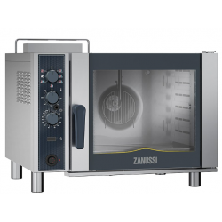 Cuptor gastronomic pe gaz cu convectie transversala ZANUSSI cu capacitate 6 tavi GN 1/1