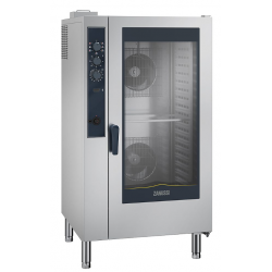Cuptor gastronomic pe gaz cu convectie transversala ZANUSSI cu capacitate 20 tavi GN 1/1