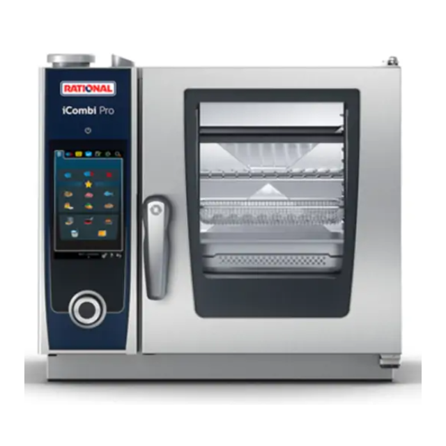 Cuptor gastronomic electric RATIONAL 2020 iCombi Pro XS cu capacitate 6 tavi GN2/3 si panou Touchscreen color 9 inci