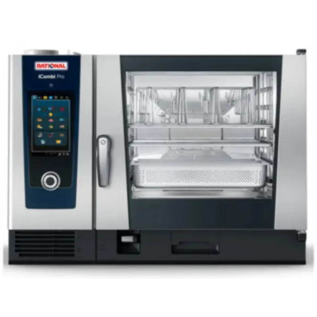 Cuptor gastronomic pe gaz RATIONAL 2020 iCombi Pro cu capacitate 6 tavi GN 2/1 si panou Touchscreen color 10.1 inch