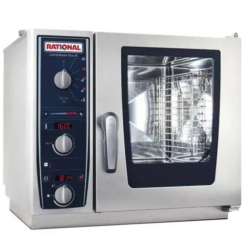 Cuptor gastronomic electric RATIONAL CombiMaster Plus XS cu capacitate 6 tavi GN 2/3 si sistem automat dspalare