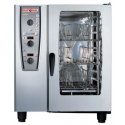 Cuptor gastronomic pe gaz RATIONAL CombiMaster Plus XS cu capacitate 10 tavi GN 1/1 si generator abur