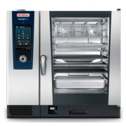 Cuptor gastronomic electric RATIONAL CombiMaster Plus XS cu capacitate 10 tavi GN 2/1 si generator abur