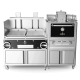 Cuptor profesional ROASTER Combi cu productivitate ± 140 persoane si dimensiuni 1985 x 825 x 1645 mm
