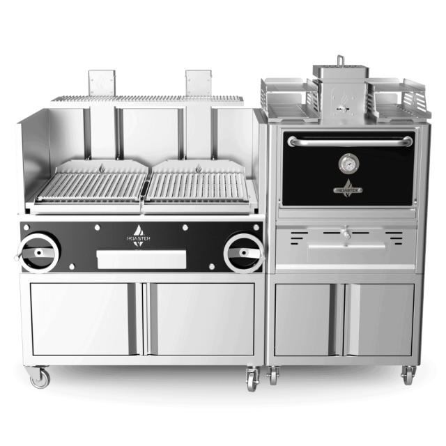 Cuptor profesional ROASTER Combi cu productivitate ± 140 persoane si dimensiuni 1985 x 825 x 1645 mm