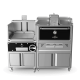Cuptor profesional ROASTER Combi cu productivitate ± 135 persoane si dimensiuni 1785 x 825 x 1645 mm