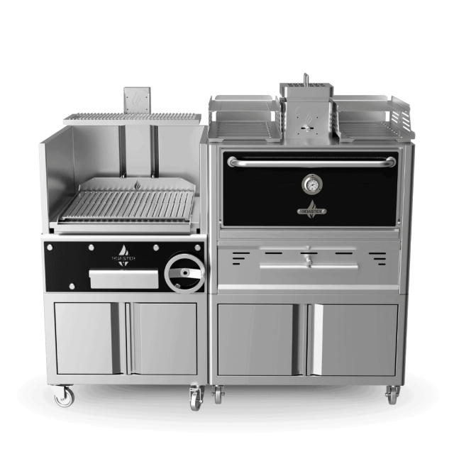 Cuptor profesional ROASTER Combi cu productivitate ± 135 persoane si dimensiuni 1785 x 825 x 1645 mm