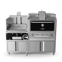 Cuptor profesional ROASTER Combi cu productivitate ± 135 persoane si dimensiuni 1785 x 825 x 1645 mm