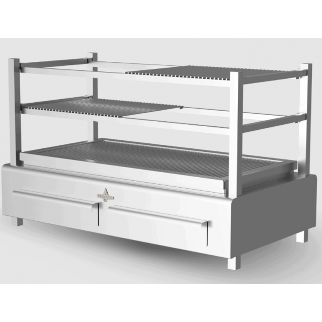 Gratar pe carbuni ROASTER Robata cu suprafață de prăjire 1030X295 mm si greutate 107 kg