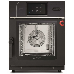 Cuptor gastronomic electric Convotherm Mini, negru cu capacitate 6 tavi GN 2/3 si ecran digital