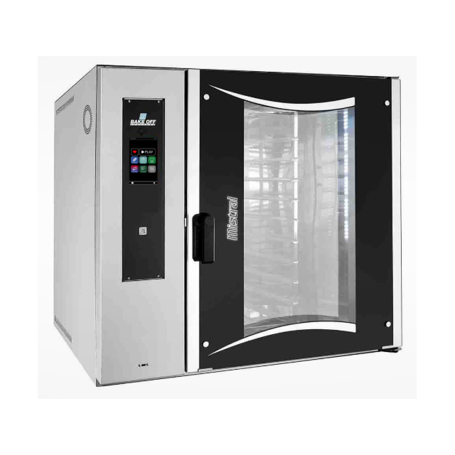 Cuptor electric Bake Off Italiana cu capacitate 10 tavi 40x60cm (2.4m²) si temperatura maximă 270°C