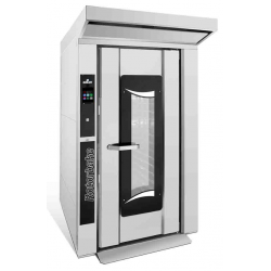 Cuptor pe gaz Bake Off Italiana Rotorbake T5 Master Pro cu capacitate 15 tavi si dimensiuni 1150 L x 1730 P x 2320 Î mm