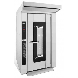 Cuptor pe gaz Bake Off Italiana Rotorbake T8 Classic cu capacitate 18 tavi 60x80 cm (8,6 m²) si putere 64 kW