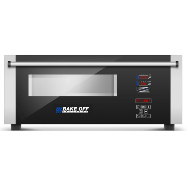 Cuptor electric Bake Off Italiana Deckbake 250 1T cu capacitate 1 tava si putere 4.5 kW
