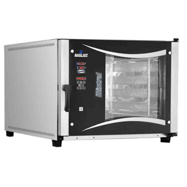 Cuptor electric Bake Off Italiana Mistral Classic cu capacitate 5 tavi 40x60 - 46x66 cm cm si putere 9 kW