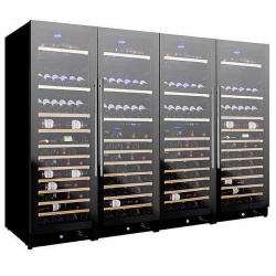 Racitor de vinuri Caso WineMaster Touch A one, 44 sticle, 117 W, negru/otel inoxidabil