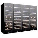 Vitrina de vinuri Nevada Concept NW548T2-FG, 548 sticle, 6 zone, negru