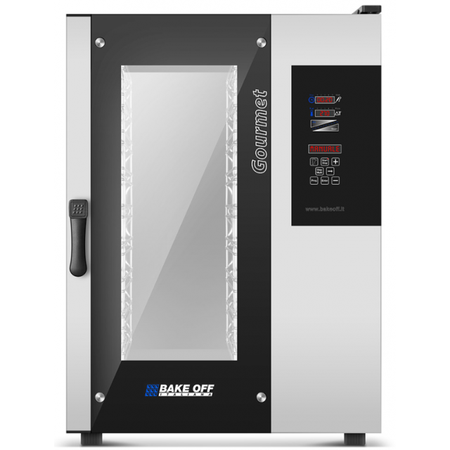 Cuptor pe gaz Bake Off Italiana Gourmet Classic cu capacitate 10 tavi GN 1/1 cm si putere 15.0 kW