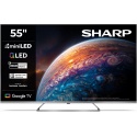 Televizor SHARP QLED MiniLED 55JP7265E, 139 cm, Smart Google TV, 4K Ultra HD