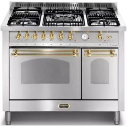 Aragaz Lofra RBI66MFT/CI, 60x60 cm, gaz, 4 arzatoare, grill, aprindere electronica, timer, crem