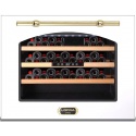 Aragaz Tecnogas P1X66M4VC, 60 cm, gaz, 4 arzatoare, grill, otel inoxidabil