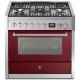 Aragaz Lofra RBI66MFT/CI, 60x60 cm, gaz, 4 arzatoare, grill, aprindere electronica, timer, crem Aragaz Lofra RBI66MFT/CI, 60x60 cm, gaz, 4 arzatoare, grill, aprindere electronica, timer, crem