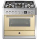 Aragaz Lofra RBI66MFT/CI, 60x60 cm, gaz, 4 arzatoare, grill, aprindere electronica, timer, crem