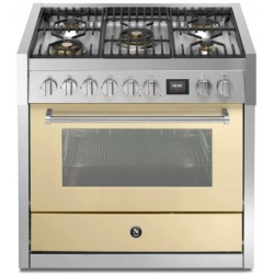 Aragaz Lofra RBI66MFT/CI, 60x60 cm, gaz, 4 arzatoare, grill, aprindere electronica, timer, crem