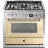 Aragaz Lofra RBI66MFT/CI, 60x60 cm, gaz, 4 arzatoare, grill, aprindere electronica, timer, crem
