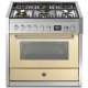 Aragaz Lofra RBI66MFT/CI, 60x60 cm, gaz, 4 arzatoare, grill, aprindere electronica, timer, crem