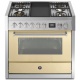 Aragaz Lofra RBI66MFT/CI, 60x60 cm, gaz, 4 arzatoare, grill, aprindere electronica, timer, crem