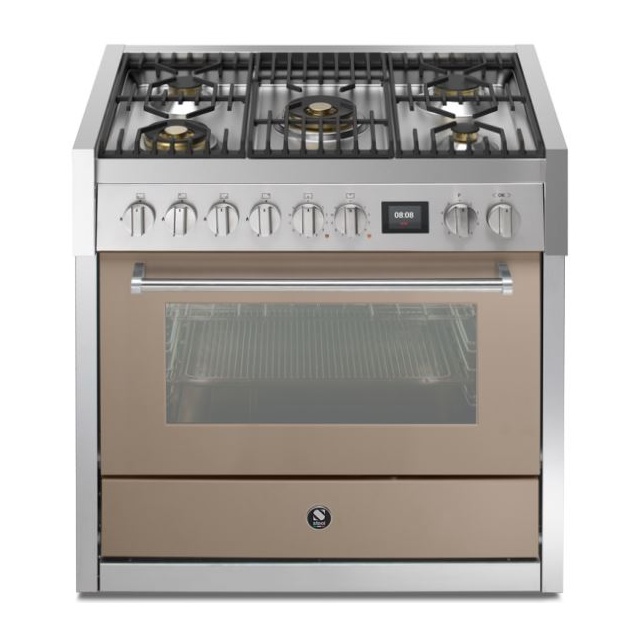 Aragaz Lofra RBI66MFT/CI, 60x60 cm, gaz, 4 arzatoare, grill, aprindere electronica, timer, crem
