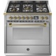 Aragaz Steel Ascot, 90X60cm, 6 arzatoare, cuptor electric multifunctional, timer, aprindere electronica, inox Aragaz Steel Ascot, 90X60cm, 6 arzatoare, cuptor electric multifunctional, timer, aprindere electronica, inox