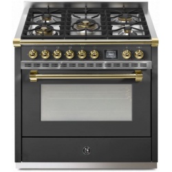 Aragaz Lofra RBI66MFT/CI, 60x60 cm, gaz, 4 arzatoare, grill, aprindere electronica, timer, crem