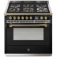 Aragaz Lofra RBI66MFT/CI, 60x60 cm, gaz, 4 arzatoare, grill, aprindere electronica, timer, crem Aragaz Lofra RBI66MFT/CI, 60x60 cm, gaz, 4 arzatoare, grill, aprindere electronica, timer, crem