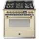 Aragaz Lofra RBI66MFT/CI, 60x60 cm, gaz, 4 arzatoare, grill, aprindere electronica, timer, crem