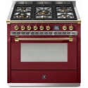 Aragaz Lofra RBI66MFT/CI, 60x60 cm, gaz, 4 arzatoare, grill, aprindere electronica, timer, crem