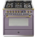 Aragaz Lofra RBI66MFT/CI, 60x60 cm, gaz, 4 arzatoare, grill, aprindere electronica, timer, crem